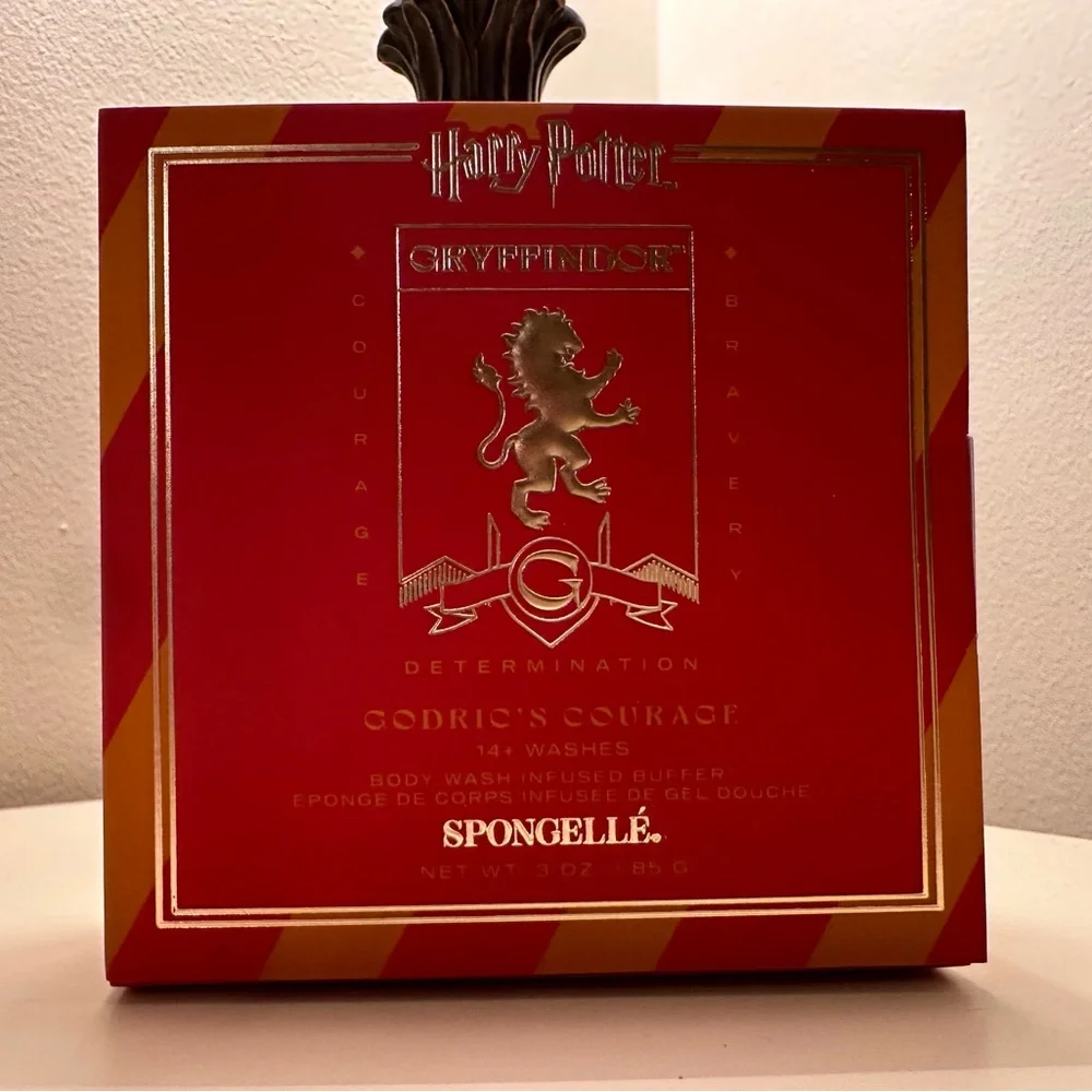 Spongelle Harry Potter Gryffindor Buffer Collection NWT